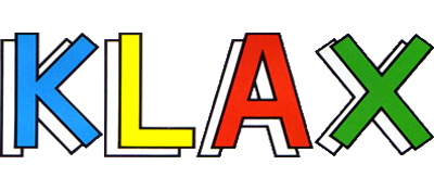 Klax logo for ZX Spectrum